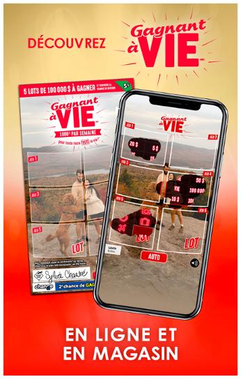 Découvrez Gagnant à vie - En ligne et en magasin
