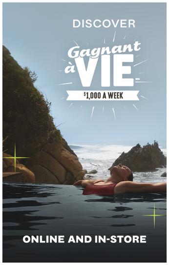 Discover Gagnant à vie - Online and in-store