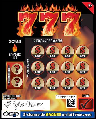 777 à 2 $