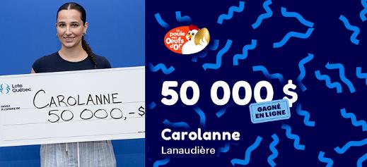 Gagnante La Poule aux œufs d'or