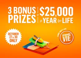 Grande Vie - Bonus prizes