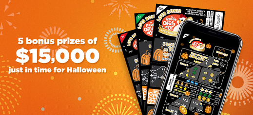 La Poule aux œufs d'or - 5 bonus prizes of $15,000