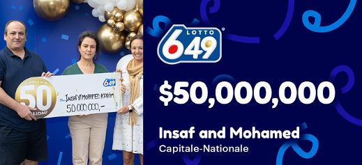 Lotto 6/49 winner