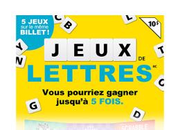 Jeux de lettres