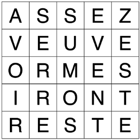 Mots mélangés