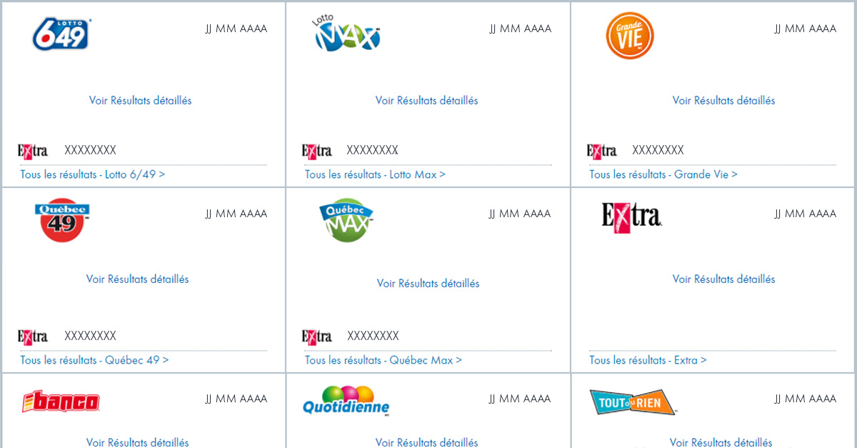 Quebec Lotto Results