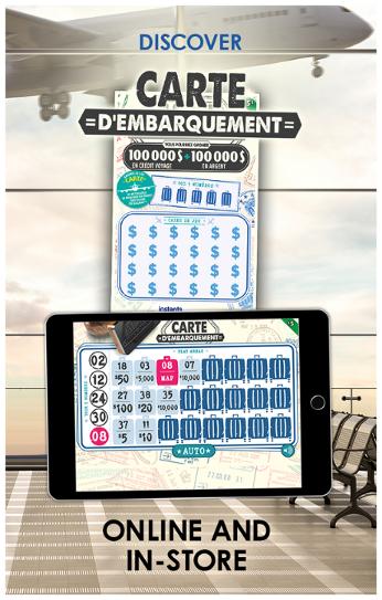 Discover Carte d'embarquement Online and in-store