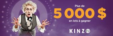 Halloween Promo – Kinzo - À gagner : plus de 5 000 $ en lots!  