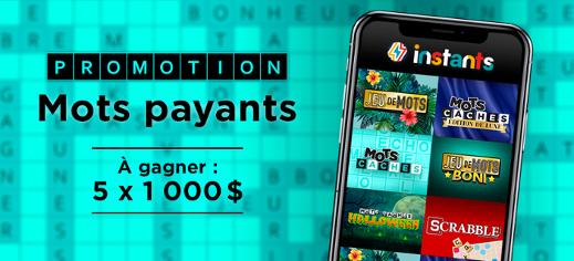 Promotion Mots payants