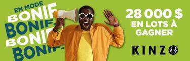Kinzo - En mode bonif