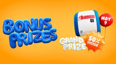Bonus Prizes - Banco May 9