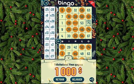 Bingo édition des fêtes étape 3