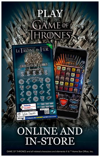 Play Game of Thrones online and in-store