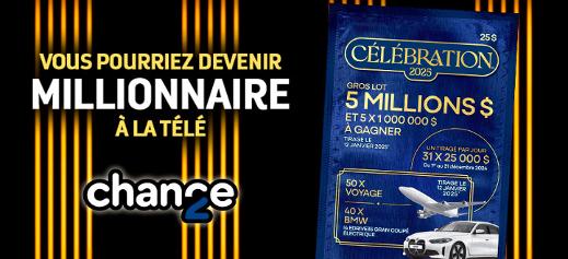 Promo 2e Chance - Vous pourriez devenir millionnaire à la télé  