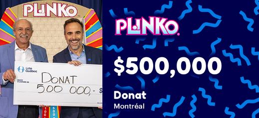 Plinko winner