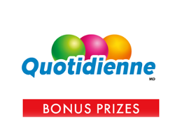 Quotidienne - Bonus prizes