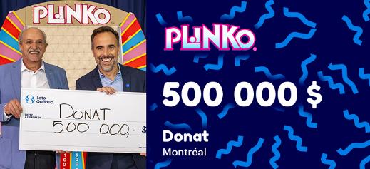 Gagnant PLINKO