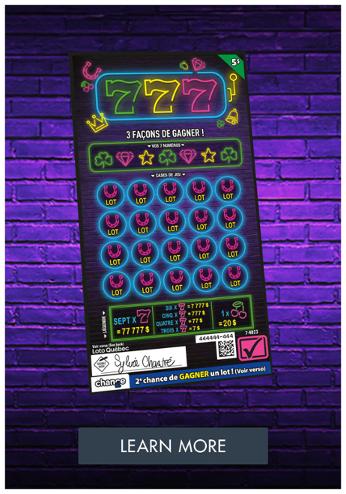 777 Scratch ticket at 5$