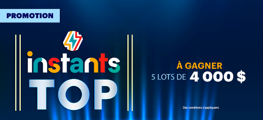 Promotion Instants top
