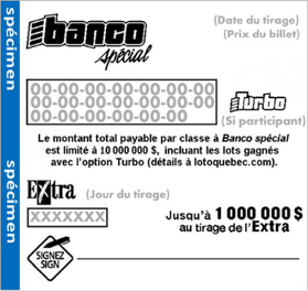 Banco spécial