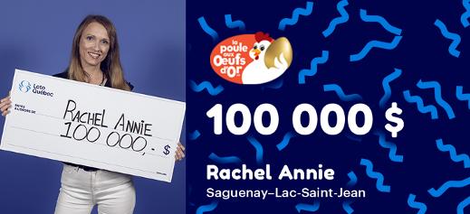 Gagnante La Poule aux œufs d'or
