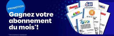 Gagnez votre abonnement du mois!