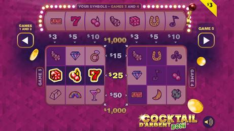 Cocktail d'argent boni