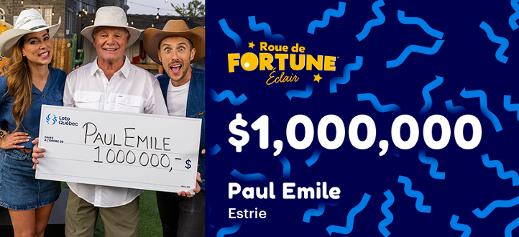 Guylaine won $1,000,000