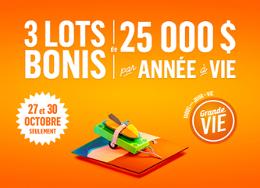 Grande Vie - Lots bonis