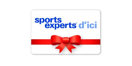 Sports Experts gift card
