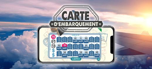 Carte d'embarquement