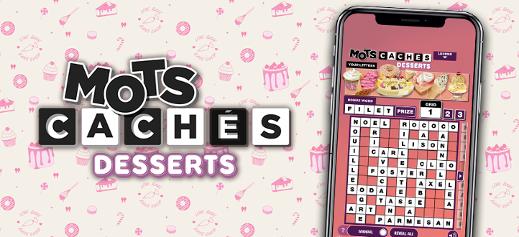 Mots cachés Desserts