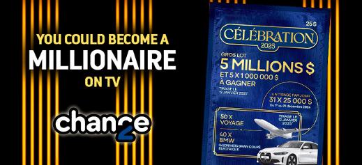 2nd Chance promo - You could become a millionaire on TV 