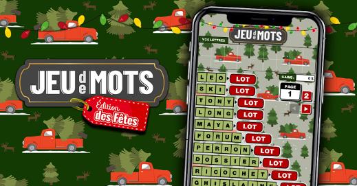 Jeu de mots Édition des fêtes