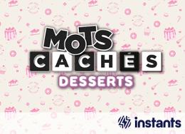 Mots cachés Desserts