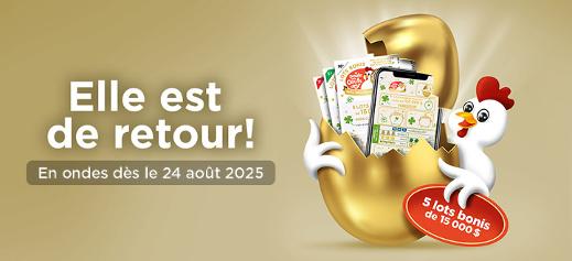 La Poule aux œufs d'or - Elle est de retour!