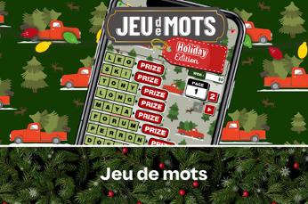 Jeu de mots Holiday Edition