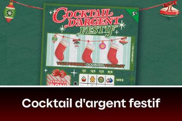 Cocktail d'argent festif