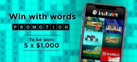 Win with words Promotion