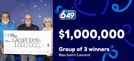 Lotto 6/49 winner