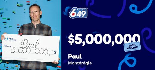 Lotto 6/49 winner