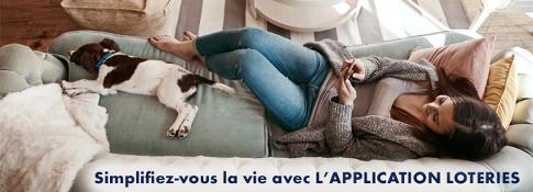 Simplifiez-vous la vie avec l'application Loteries
