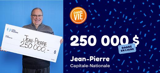 Gagnant Grande Vie