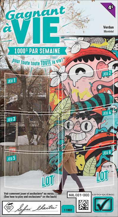 Gagnant A Vie Lotteries Loto Quebec