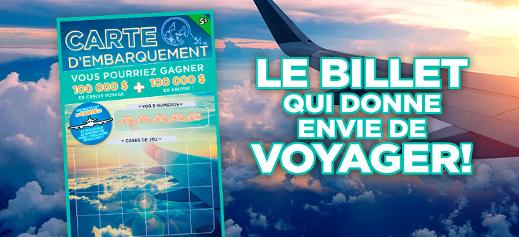 Carte d'embarquement - Le billet qui donne envie de voyager!