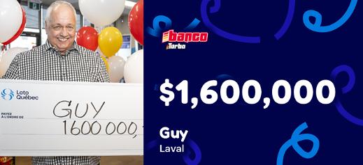 Guy won $1,600,000 at Banco Turbo!