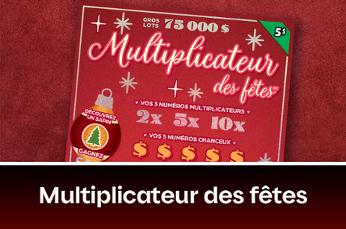 Multiplicateur des fêtes 