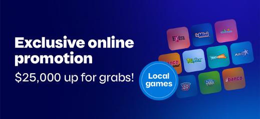 Exclusive online promotion - $25,000 up for grabs!