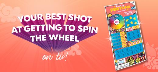 Your best shot at getting to spin the wheel on tv!