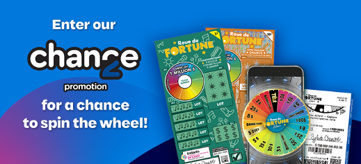 Roue de fortune promotion - 10 bonus participation télé prizes up for grabs